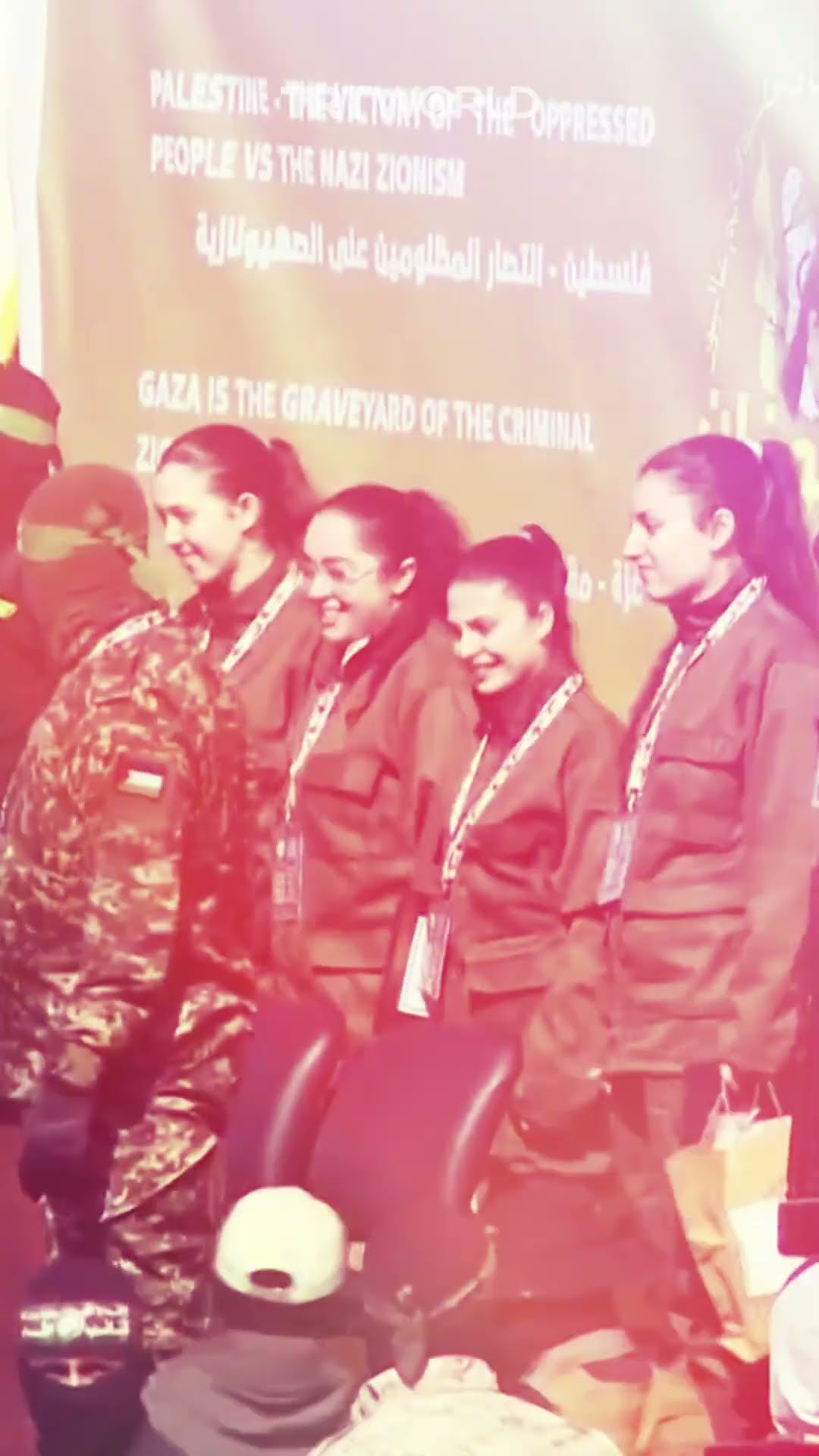 Hamas releases four female Israeli soldiers in Gaza