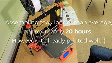 Prusa i3 MK3s+ 3D printer Timelapse
