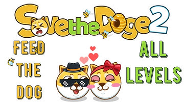 Save The Doge 2 All Levels 3 Stars Feed The Doge