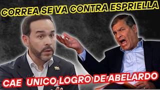 Rafael Correa lo llamó “DESESPERADO”… y le tumban el único logro a Abelardo de la Epriella.