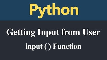 Getting input from user or Input Statement or input Function in Python (Hindi)