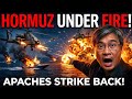 HORMUZ UNDER FIRE! AH-64 Apaches Unleash Devastating Strike ⚠️