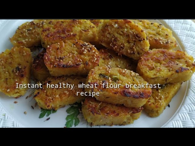 Instant healthy breakfast/snacks/ dinner recipe indian vegetarian - Muli ja Nasta wheat flour | Healthy and Tasty channel