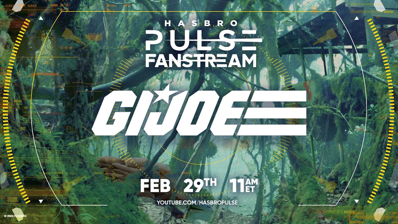 Hasbro Pulse G.I. Joe Fanstream February 2024 YouTube