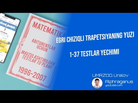 Video: Egri chiziqlar oilasining ortogonal traektoriyalarini qanday topasiz?