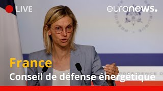 En direct | Conseil de défense énergétique : Commentaire du gouvernement français