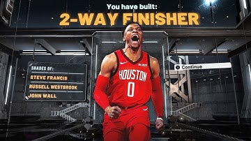 THE BEST SLASHER BUILD IN NBA2K21 ( TWO-WAY FINISHER) CONTACT GOD 🤯