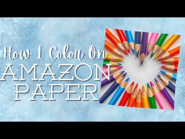 How I Color On  Paper… Featuring Soucolor, Arteza, Black