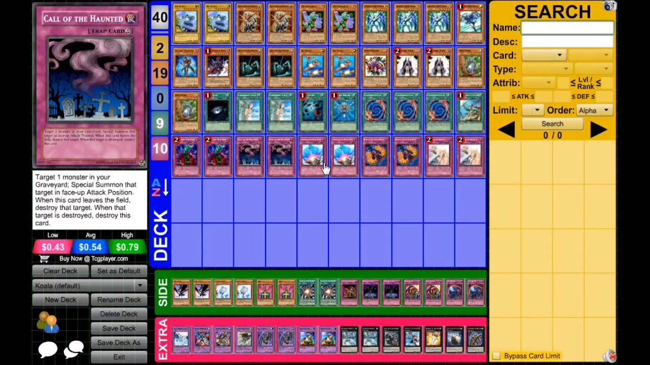 Yugioh - Koala Deck Overview Yugioh - Koala Deck Overview