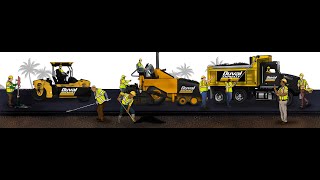 Asphalt Paving Operation Training Video - Positions and Equipment