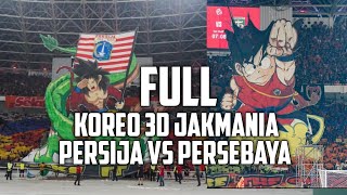 Full Koreo 3D Jakmania Persija VS Persebaya Liga1 2023-2024 | DE VIDEO