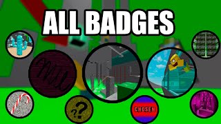 How to get ALL BADGES in Acid Escape - ROBLOX (TUTORIAL)