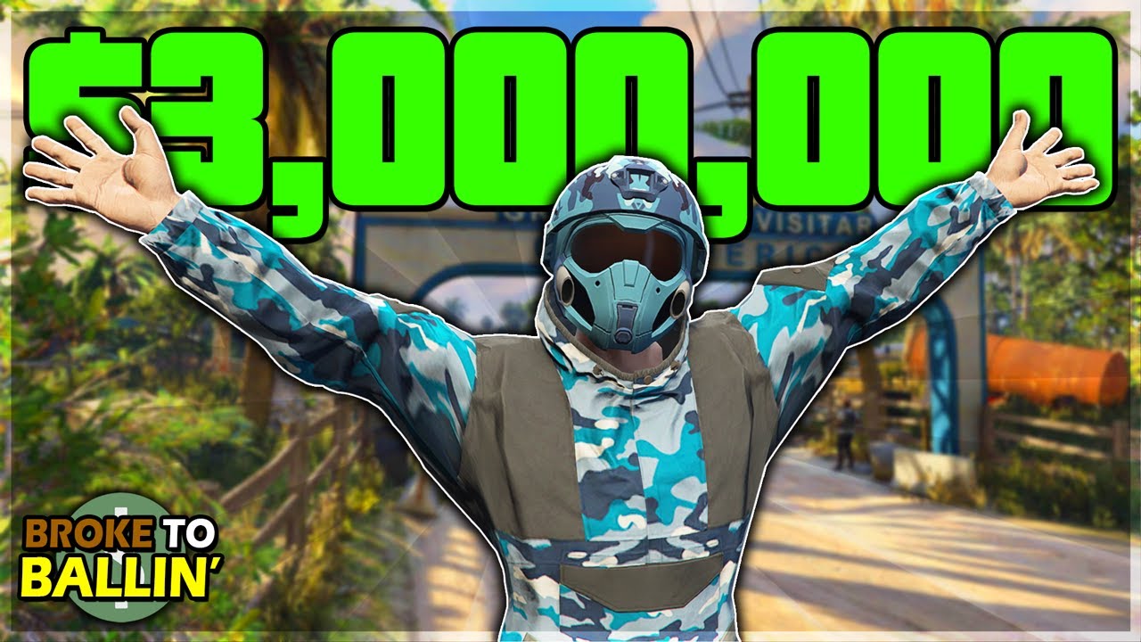 THE CAYO PERICO HEIST!!! | BROKE TO BALLIN' #5 - GTA Online E&E