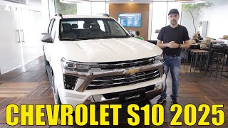 Nova Chevrolet S10 2025 - O que mudou e todos os detalhes