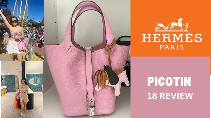 UNBOXING!!!! Hermes Picotin 18 (Gris Étain-8F) with GHW 