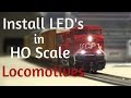 HOW TO: Install LED Lights in ANY HO Scale Locomotive