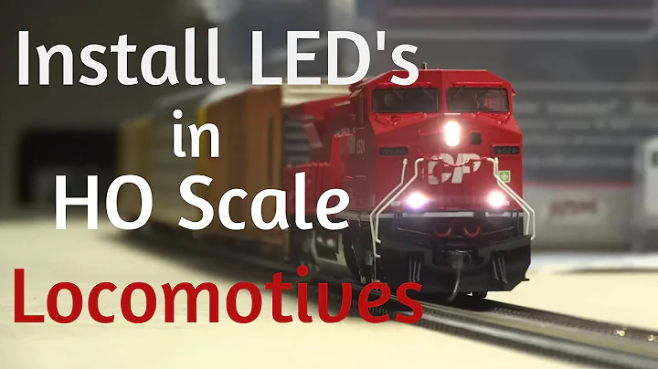 HOW TO: Install LED Lights in ANY HO Scale Locomotive
