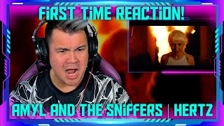 First Time Reaction to Amyl and The Sniffers - Hertz | THE WOLF HUNTERZ Jon