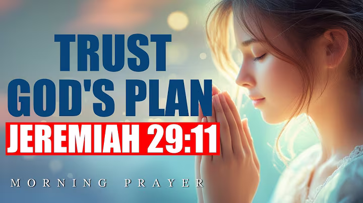 God’s Plan Is Greater—Surrender & Walk by Faith | Jeremiah 29:11 Powerful Morning Prayer