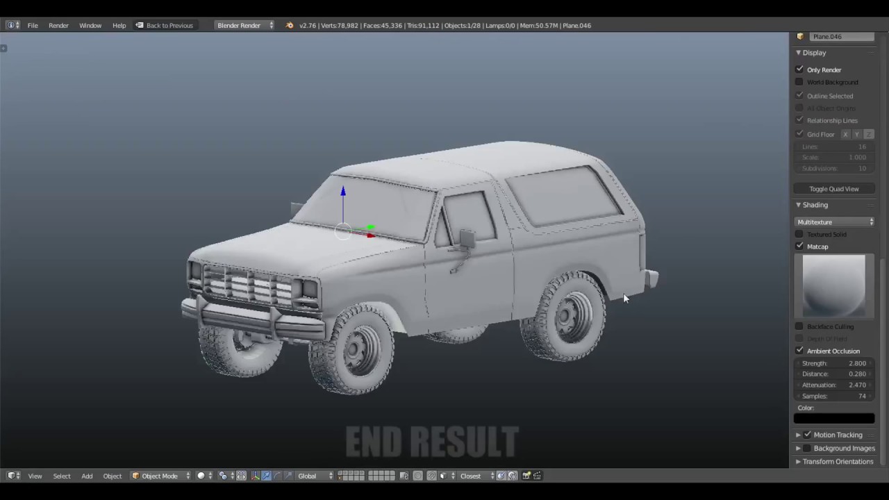  Cara  Membuat  Animasi  Mobil  Dengan Blender  Medsos Kini
