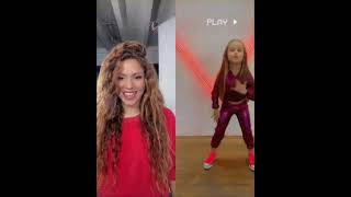 Shakira x Lavínia Gioia ("Don't Wait Up" Challenge - TikTok)