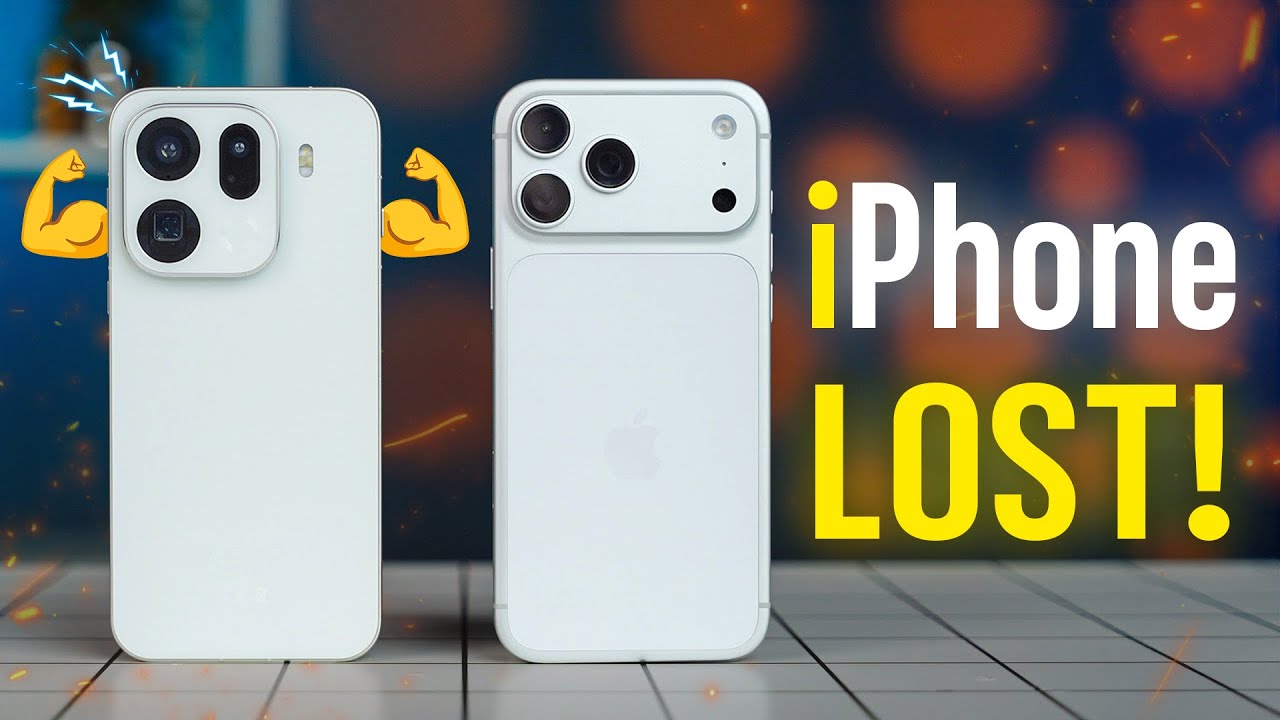 Oppo Find X9 Pro vs iPhone 17 Pro Max — iPhone LOST ?