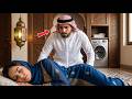 1 المليونير يجد عاملة التنظيف نائمة في القصر ولا يصدق السبب