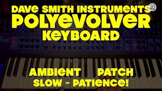 DSI POLY EVOLVER KEYBOARD // SLOW PATIENCE // No Talking // Sequential Circuits