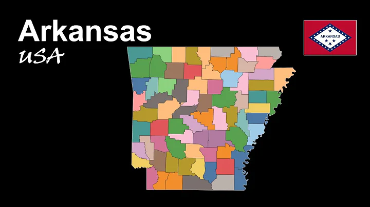 Arkansas, USA: All the 75 Counties