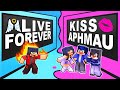 KISS APHMAU or LIVE FOREVER in Minecraft!