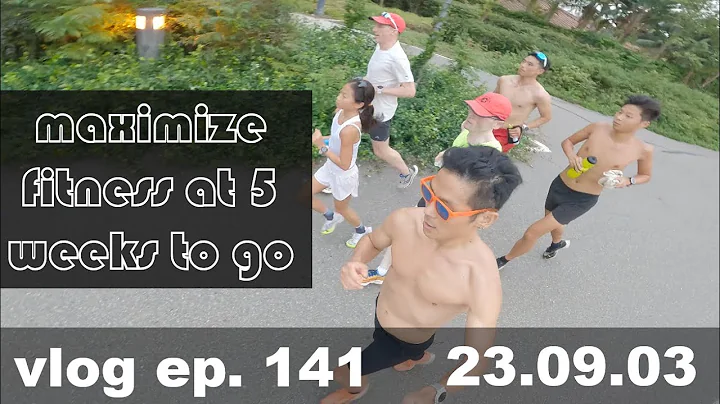 MAXIMIZE FITNESS AT 5 WEEKS TO GO TO RACE DAY - AHRC Marathon Training Vlog EP141 - 18 MILE LONG RUN