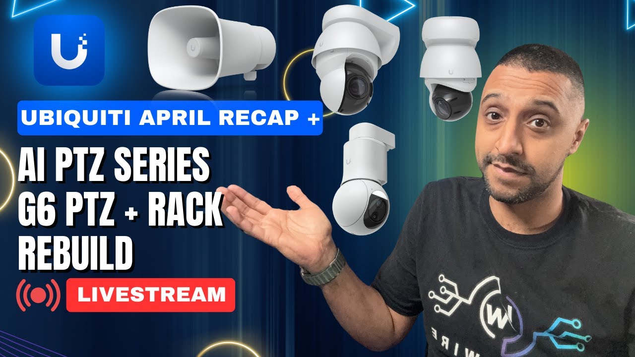 [Live] AI PTZ Series + G6 PTZ + Rack Rebuild + April Releases + Q&A ...