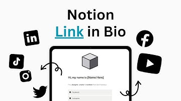 How to build your Link in Bio on Notion (Free Template 2024)