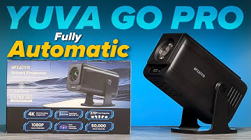 WZATCO Yuva Go Pro Fully Automatic Native 1080p Android 13.0 Smart Projector Unboxing & Review