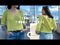 Crochet Hoodie Tutorial/Simple Crochet Hoodie for Women ( Part 1 )