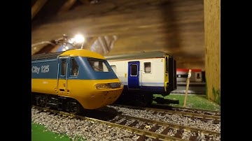 OO Gauge Intercity 125 & Class 156 Running Session