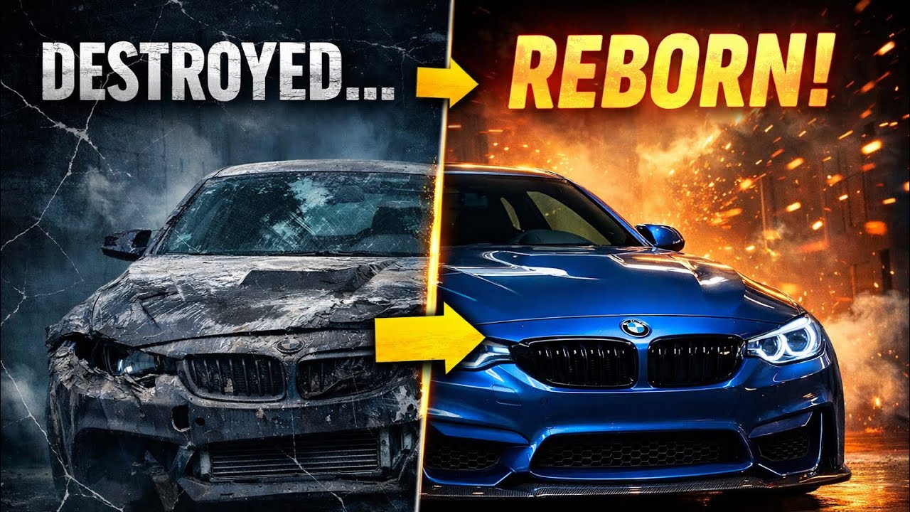 This BMW M4 Was RUINED… You Won’t Believe the Transformation! 😱🔥