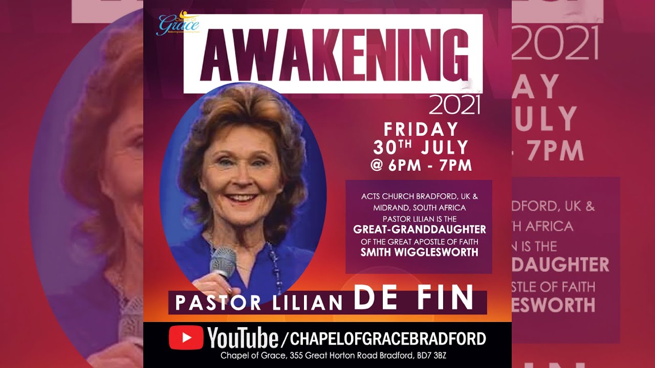 Pastor Lilian de Fin: Awakening 2021 - Day 1 30/07/2021