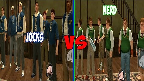 Nerd VS Jocks (no mascot and bob) - Bully AE Gang Fight