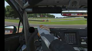 2023-08-08 - Rfactor2 LFM BTCC Crash