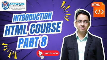 HTML Part 8: Marquee Tag in HTML | Scrolling Text in HTML Tutorial