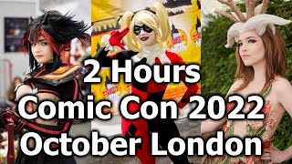 2 Hours Walkthrough MCM Comic Con on the 28th of October 2022 - London - ExCeL - All the Stalls