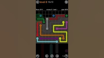 Flow Free Jumbo Pack 10x10 Level 6