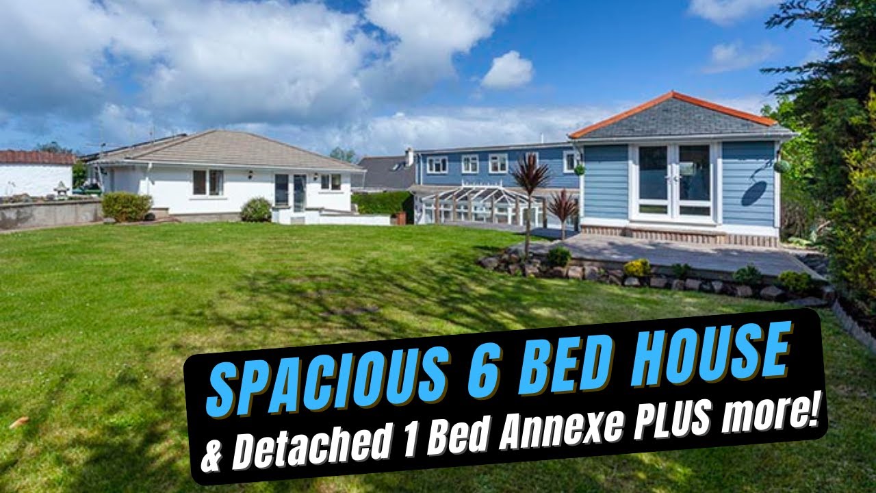 Spacious 6 bedroom house with detached 1 bed annexe & more!