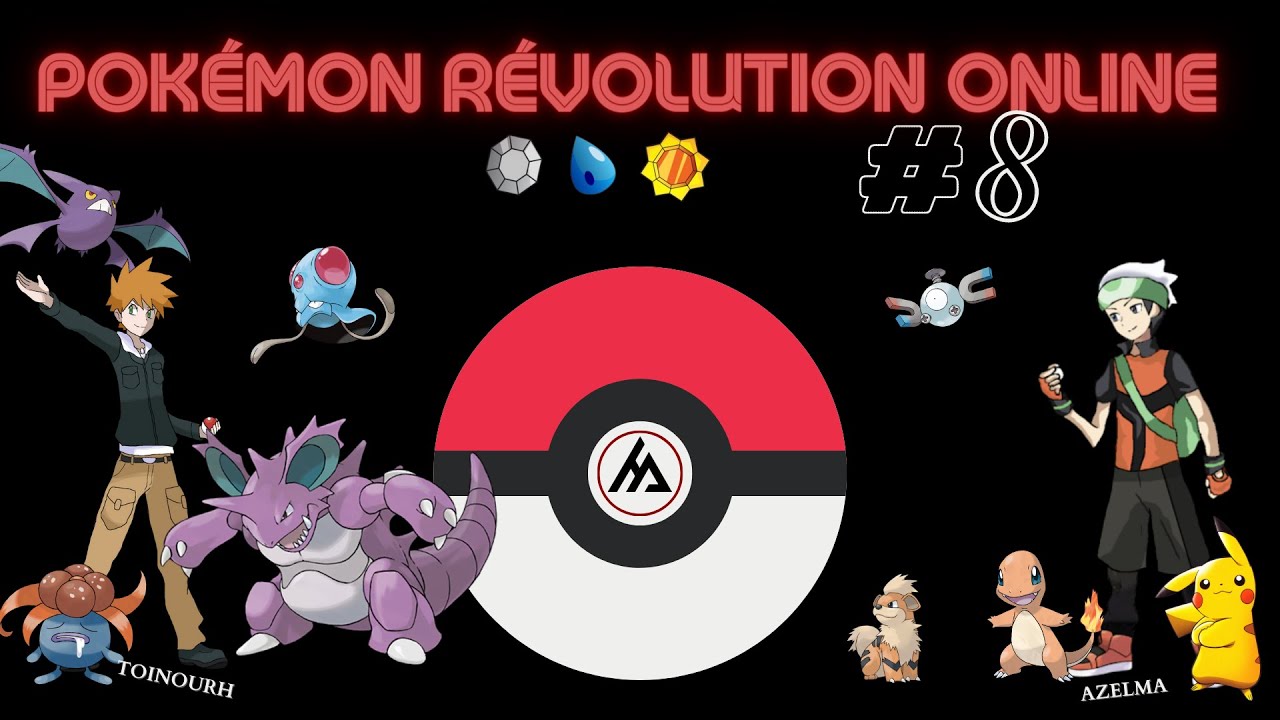 Pokémon Révolution Online 8 Le vélo ça va plus vite ! YouTube
