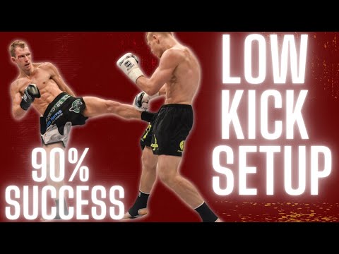 Easy Setup To LAND Low Kick (Sparring Footage)