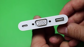Apple USB C to VGA Adapter
