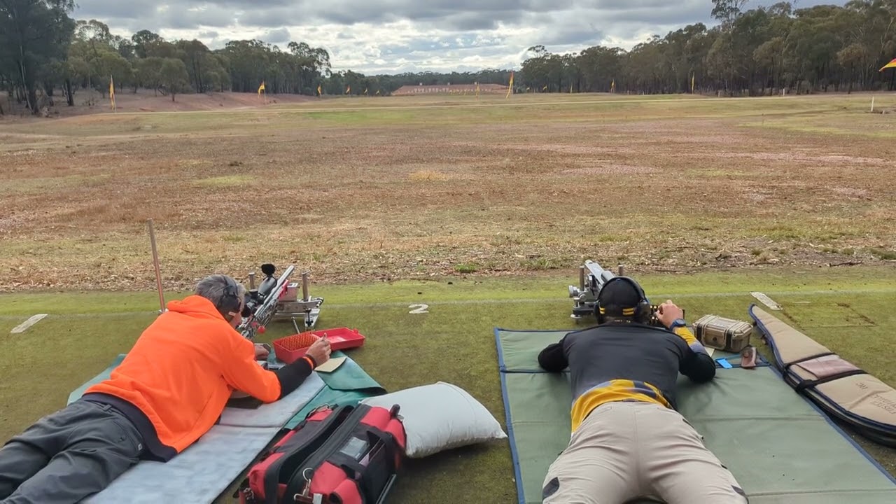 F-Open Australia - V2 APS Bendigo Rifle Range - 1000 yards - Jacko Bending vs Jock Foster