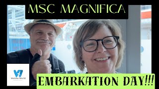 MSC MAGNIFICA Embarkation Day- Cruising out of Miami, January 2024; msc