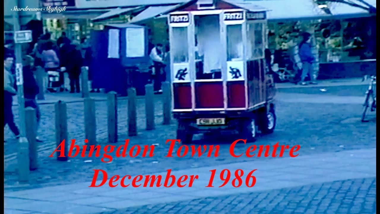 Abingdon Town Centre  December 1986